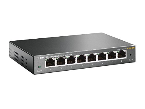 TP- LINK Gigabit Ethernet switch TL- SG108E - 8 Ports